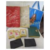 vintage car litter bags address books wallets