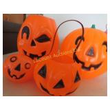 vintage plastic halloween pails