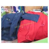 large box assorted vintage clothing