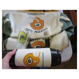 Green Bay Packer thermos duffle bag cup