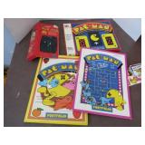 Vintage Pac-Man Folders Game Stickers Cards