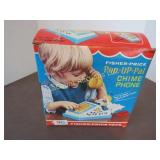Vintage Fisher Price Pop-Up-Pal Chime Phone