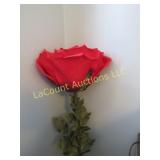 GIANT 4' tall rose