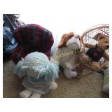 mini doll chairs fan chair plush animals