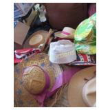 many hats assorted straw gilligan style more