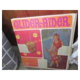 vintage wood Glider Rider kids swing in box