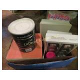 unopened coffee jellies thermos tupperware