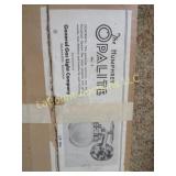 Vintage The Humphrey Opalite Gas Light Sconce