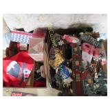 2 boxes assorted Christmas decor lots of goodies