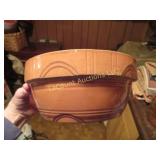 vintage ovenware bowl unique color