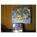 LE 1996 MVP Green Bay Packer print & 2 plaques
