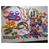 brightly colored jewelry necklaces bracelets more