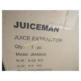 Juiceman juice extractor JM480S sealed in box