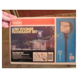 Malibu low boltage floodlight set
