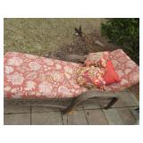 patio chaise lounge chair w cushions pillows