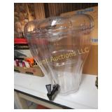 clear beverage cooler diapenser