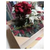 Christmas wreath & floral piece decor
