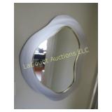 unique shaped large wall mirror