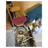 folding chair Rambler hubcap back rest pillow misc