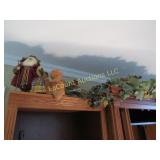 greens santa snow globe angel all decor on top