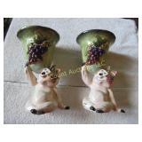 Pr Blue sky pig goblets