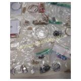 assorted costume jewelry