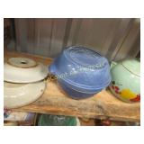 covered caserole painted cookie jar lids