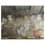 clear glassware glasses cruets
