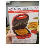 nostalgia mymini sandwich maker