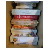assorted cook books good or new condition