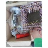 silver plated casserole beaded baskets flashlights