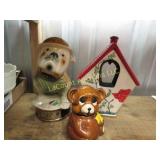 Devil dogs decanter house decanter bear honey