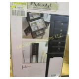 Kami jewelry armoire black