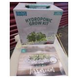 hydroponic grow kit & Terrarium grow kit