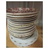 assorted plates