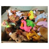 large amount assorted beanie babies