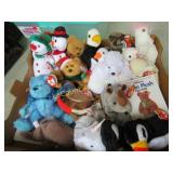 large amount assorted beanie babies