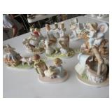 9 Circle of Friends by Homco figures