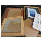 assorted picture frames photo book