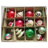 Vintage ornaments mica indent others