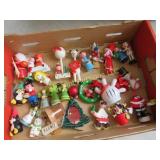 vintage wood christmas ornaments