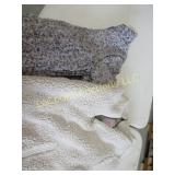 2 fleece sherpa girls shirt jackets good condition
