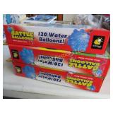 3 Battle balloons water balloon boxes