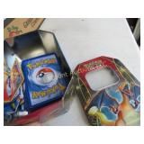 Pokemon cards in tin