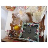 Christmas angels bowl ornaments figure