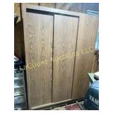 large armoire clothing storage cabinet