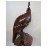 ironstone carved partridge bird