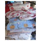 bedding sheets assorted  some flannels