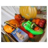 Halloween mask pumpkins night light