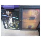 basketball framed piece lenticular wall decor